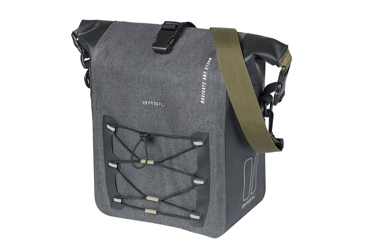 Basil Einzeltasche Navigator Storm M schwarz