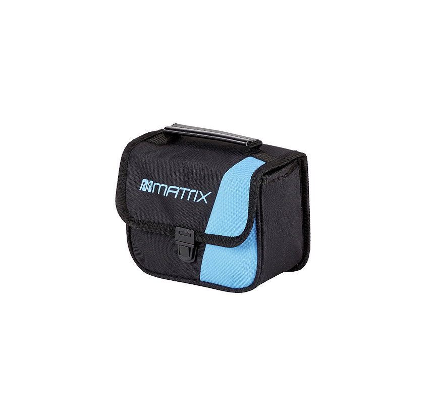 MATRIX Lenkertasche schwarz/blau