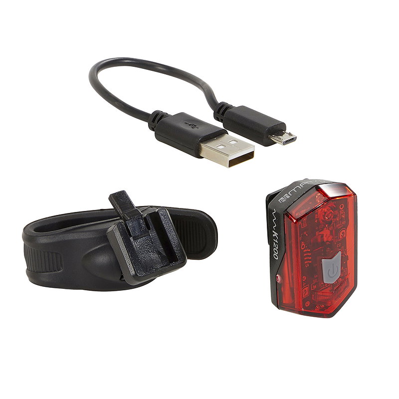 MATRIX LED Akkurücklicht BLR 16    schwarz  SB-Verpackung