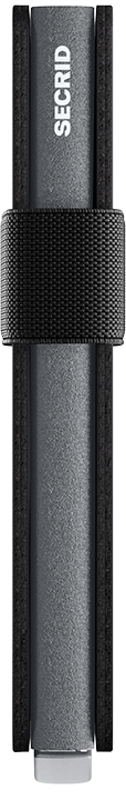 Secrid Bandwallet Matte Grey-Black – Seitenansicht