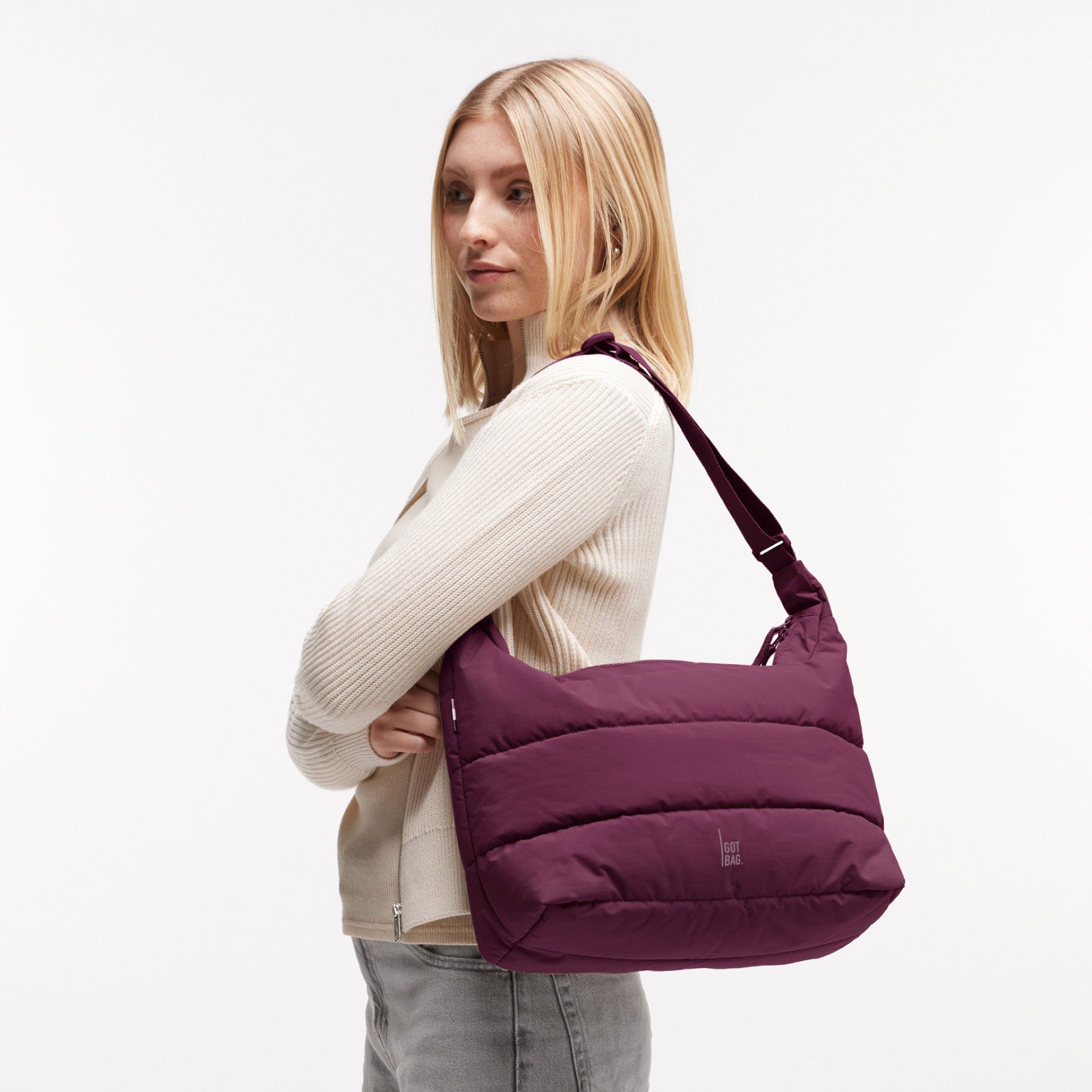 GOT BAG Puffer Square Bag Large Kraken