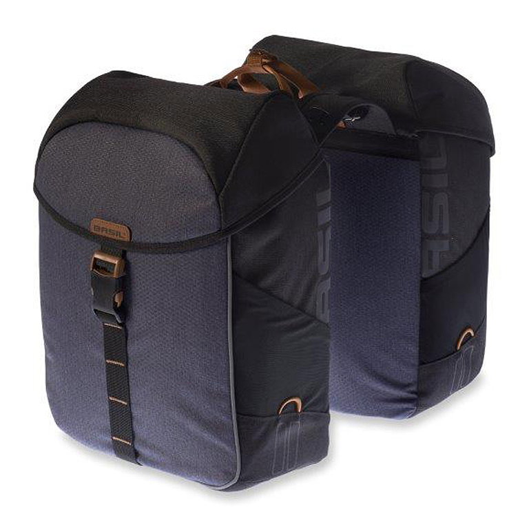 Basil Doppelpacktasche Miles  dunkelgrau