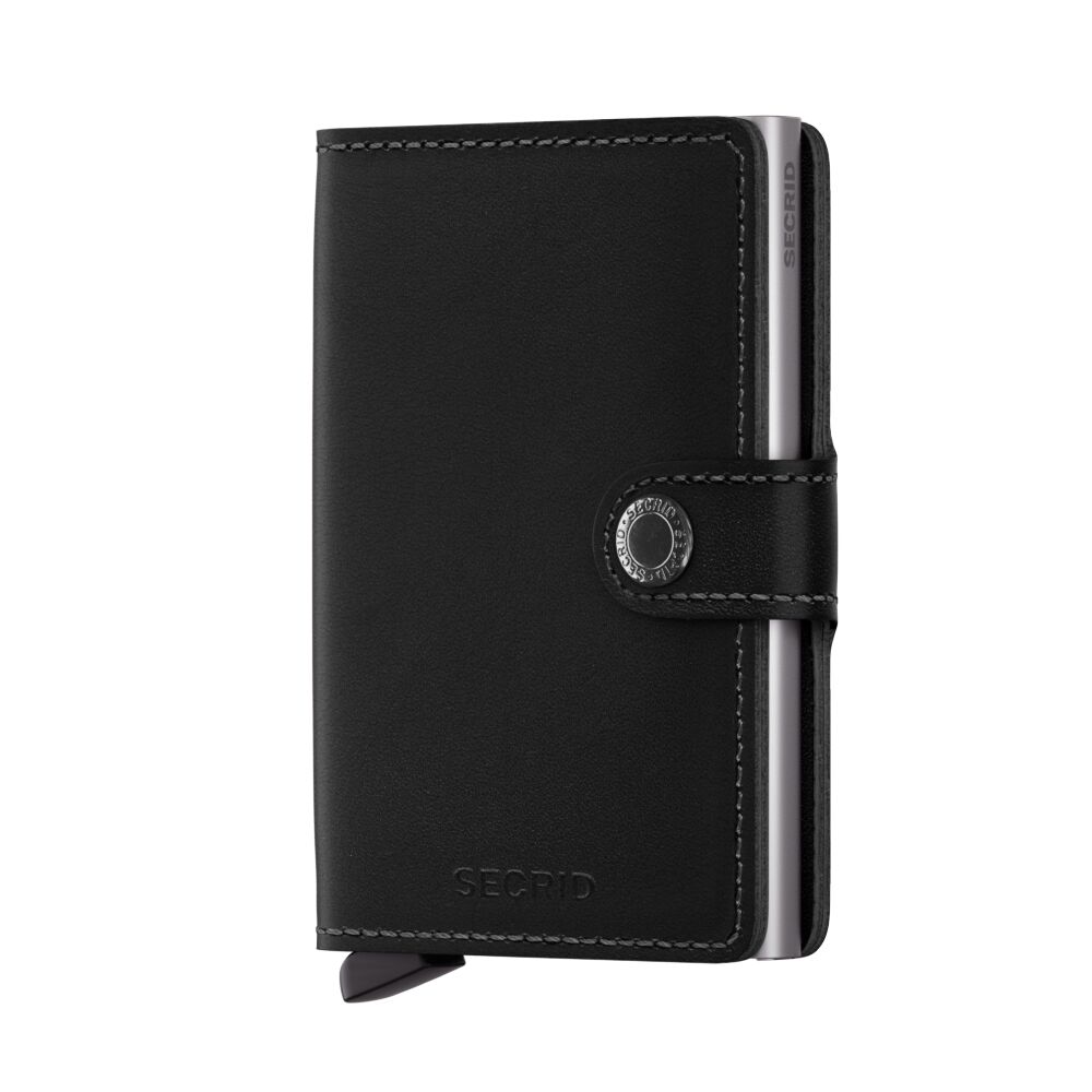 Secrid Miniwallet Original Black – Vorderansicht