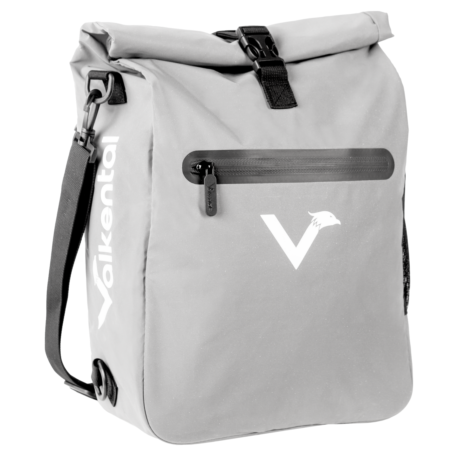 ValkOne Light - 3in1 Fahrradtasche - perfekt für deinen Alltag! – Full Reflective/Grey