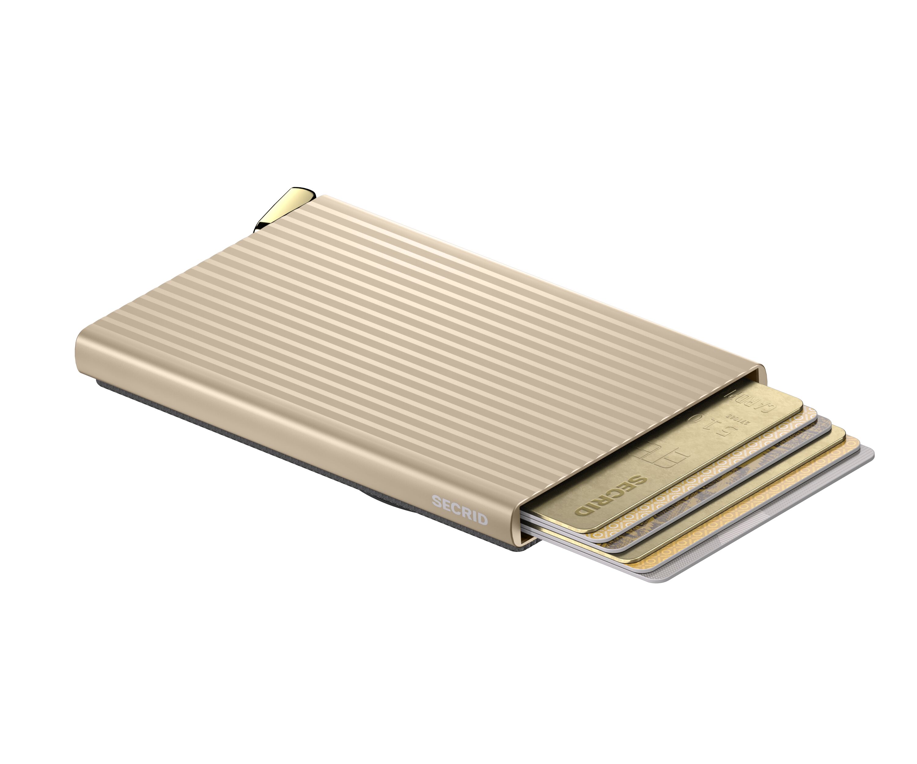 Secrid Cardprotector Fluted for Magsafe Cashmere+ – flach liegend