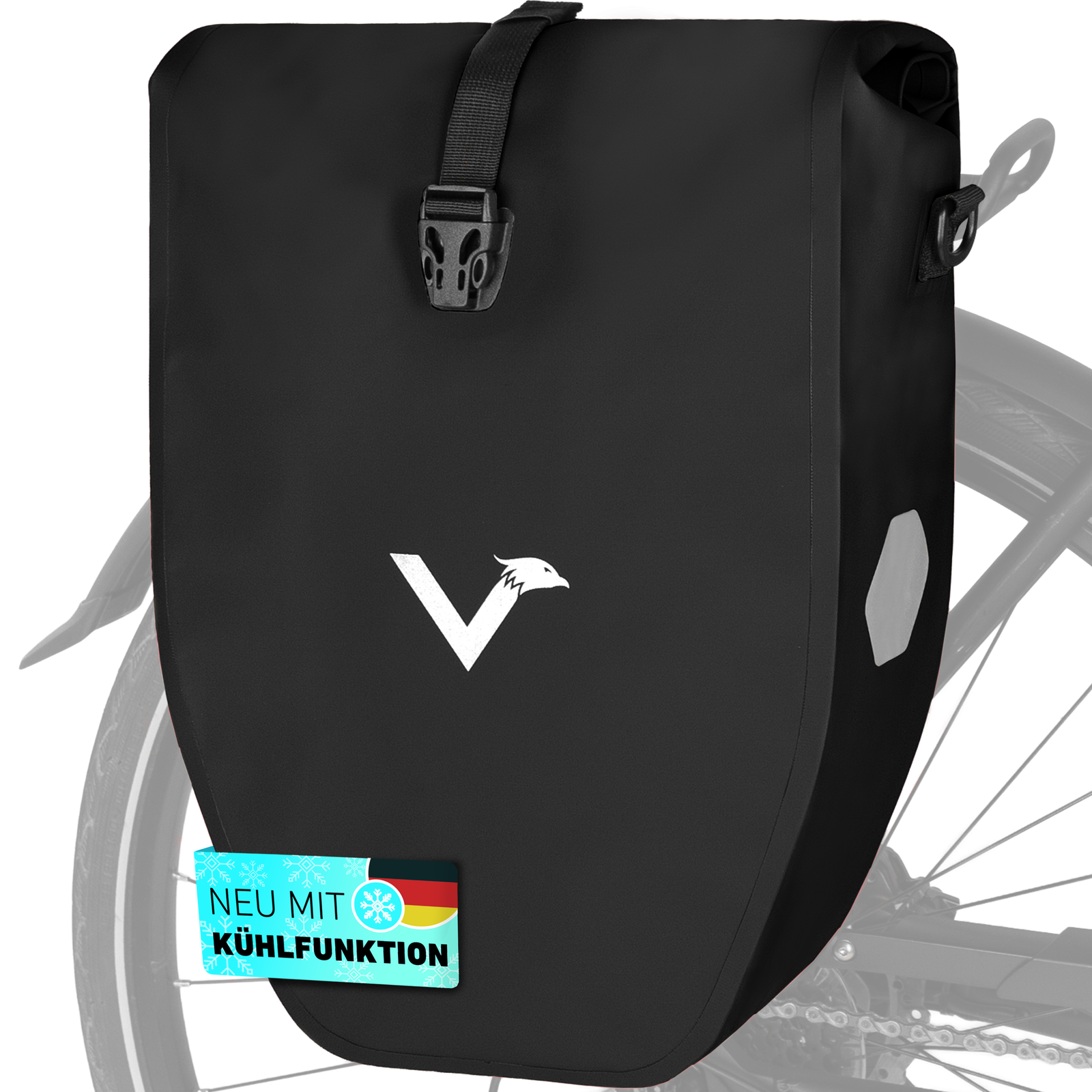 Bike Bag - große & wasserdichte Gepäckträgertasche