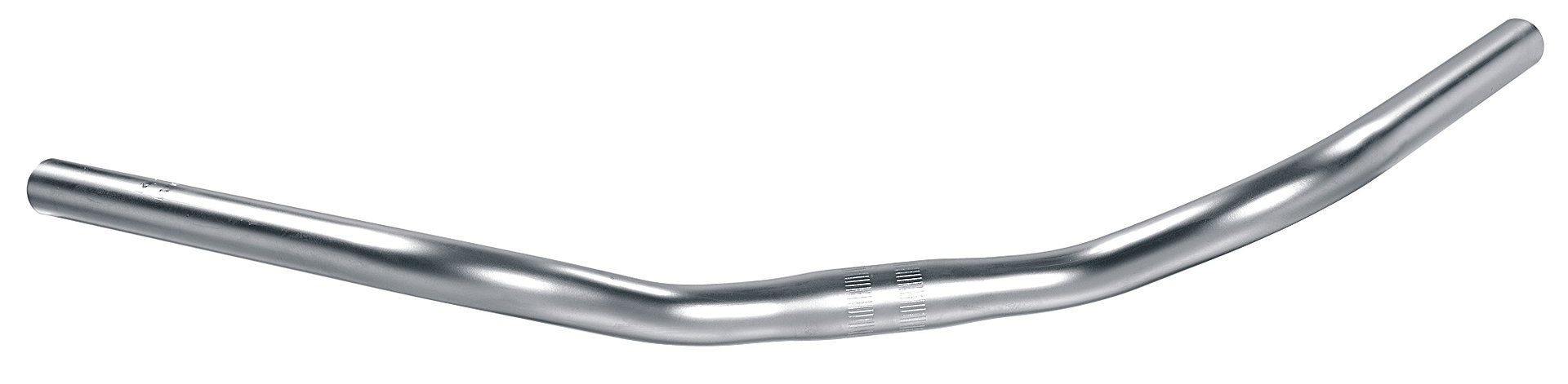 ergotec Trekking Lenkerbügel 590 mm silber eloxiert 47°/0° 35 mm 25,4 mm
