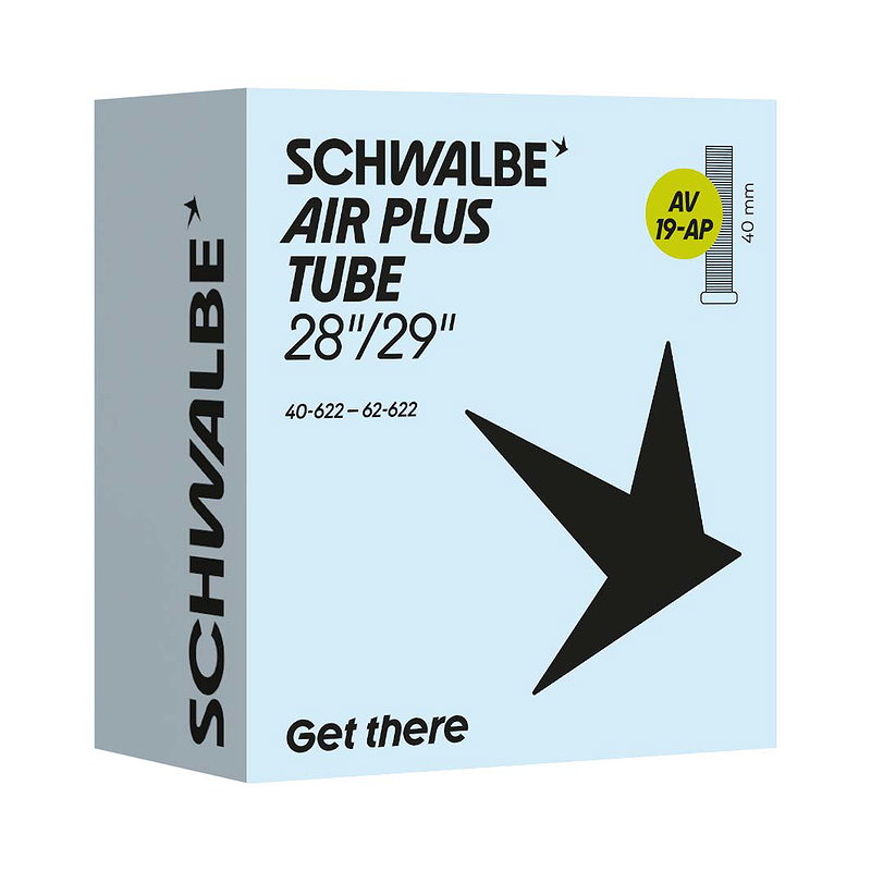 Schwalbe Fahrradschlauch Air Plus 28"/29" AV 19AP 40 mm 40/62-622
