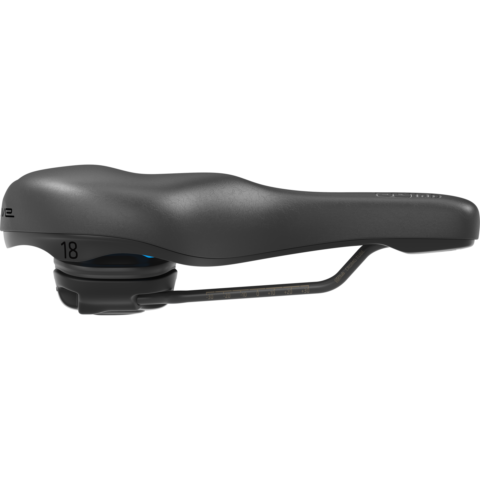 SQlab City Sattel 621 Ergolux Active 2.1 – Seitenansicht