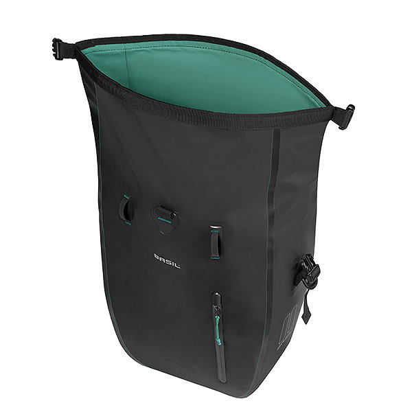 Basil Einzeltasche Rivo L schwarz