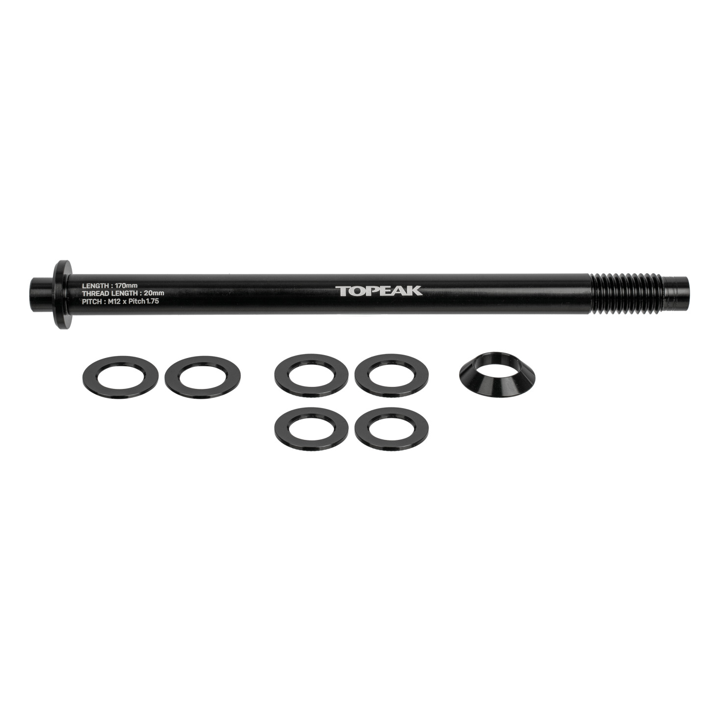 Topeak Zi:RAK Thru-Axle 12 x 1.75mm