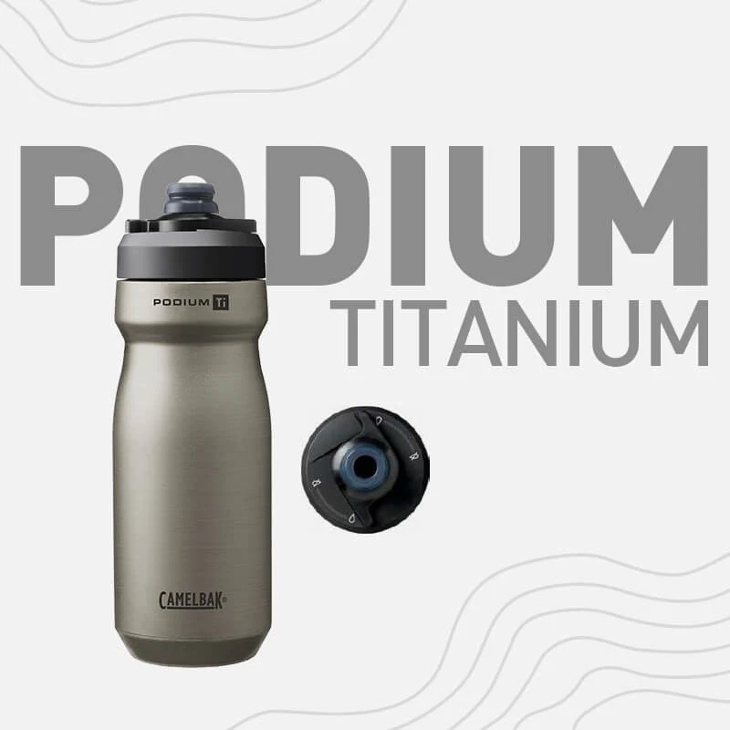 CamelBak Flasche CB Podium Insulated Titanium 530 ml