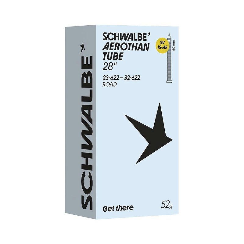 Schwalbe Fahrradschlauch Aerothan 28" SV15-AE 80 mm 23/32-622
