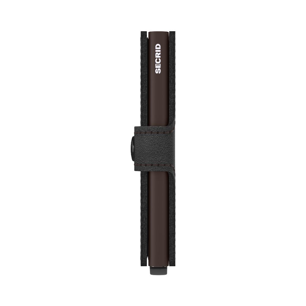 Secrid Miniwallet Original Black-Brown – Seitenansicht