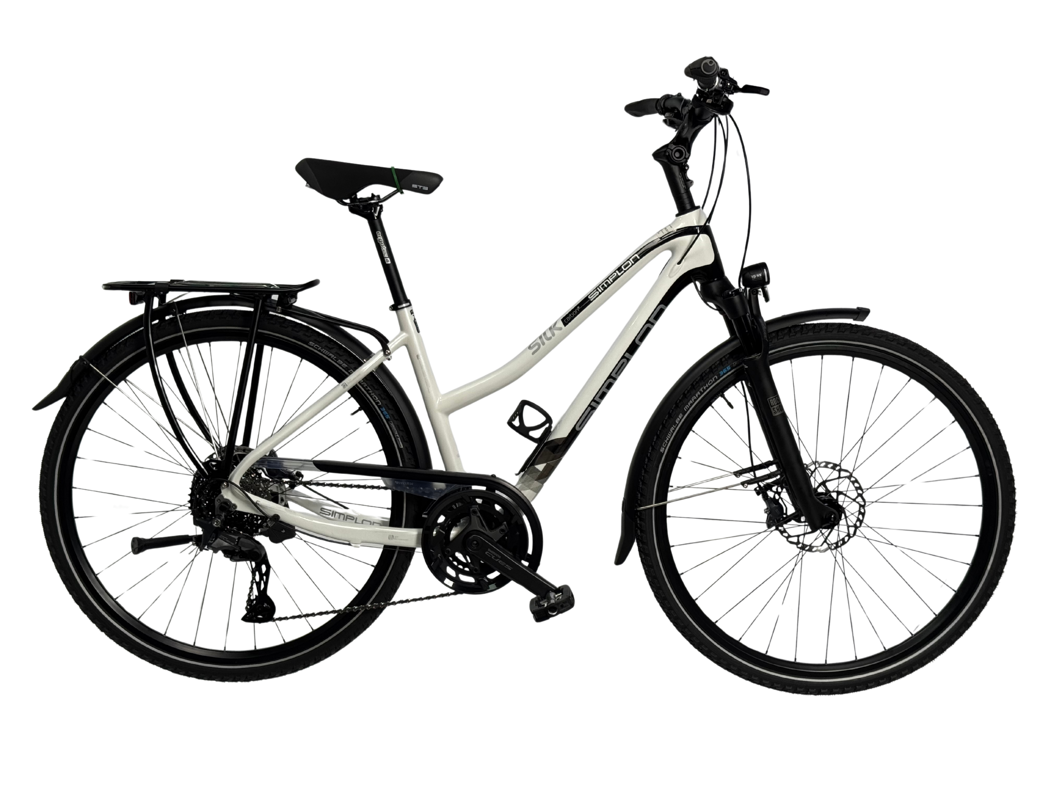 SIMPLON SILKCARBON Trapez weiß S/41