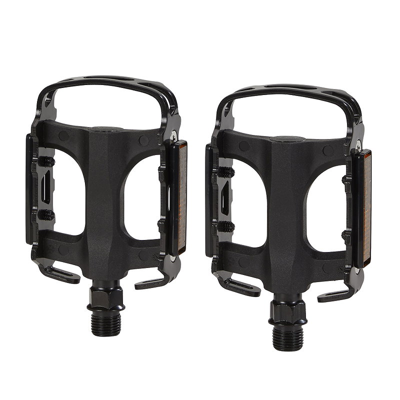MATRIX MTB Pedal PE66 schwarz  Montageverpackung