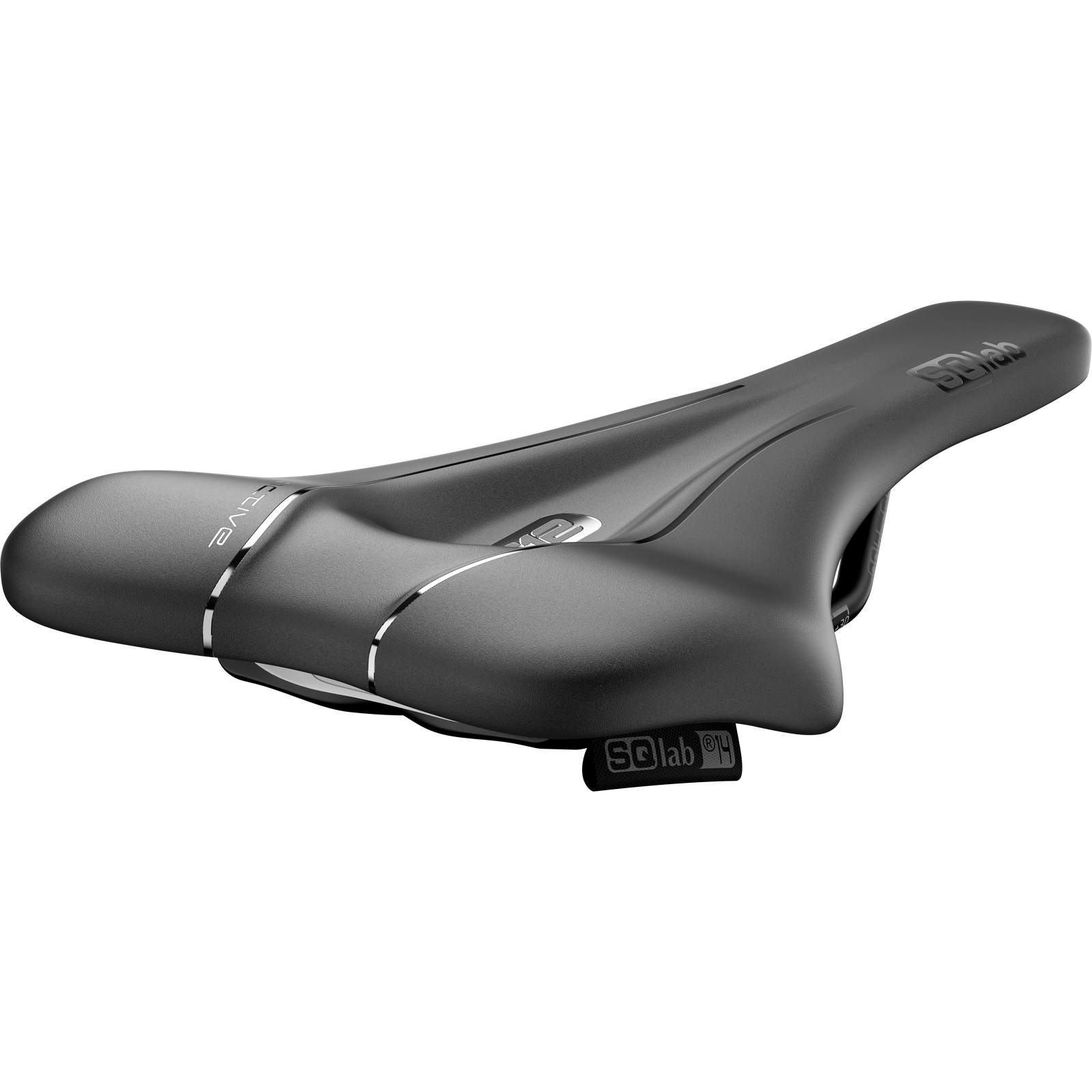 SQlab Sport Sattel 612 Ergowave Active 2.2 S-Tube – Ansicht schräg vorn