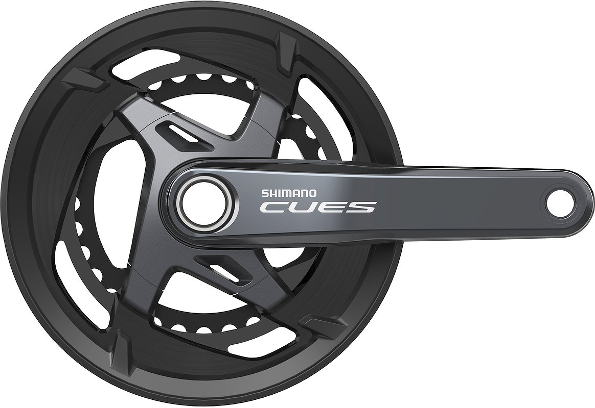 Shimano Kettenradgarnitur Cues FCU80002 2-PIECE 46x32 Zähne schwarz 175 mm EFCU80002EX62C