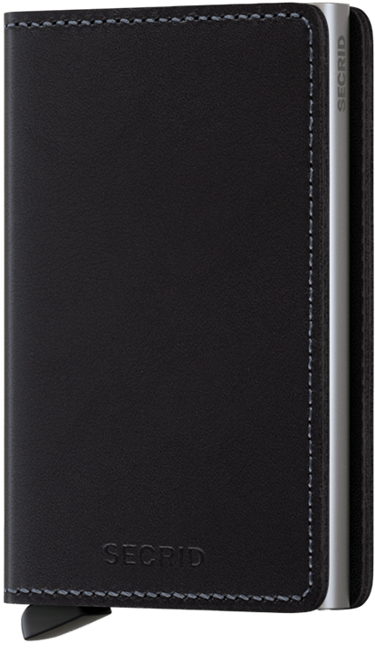 Secrid Slimwallet Original Black – Vorderansicht