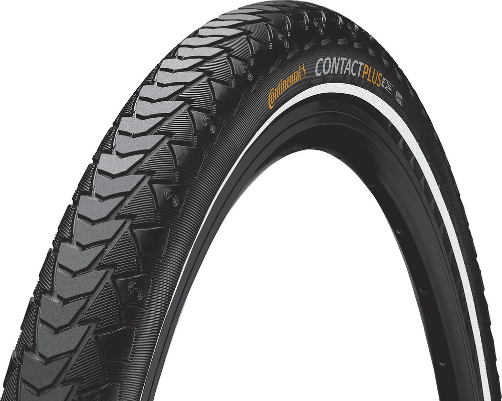 Continental Fahrradreifen Contact Plus schwarz Reflex 47-507 24x1,75 0101001