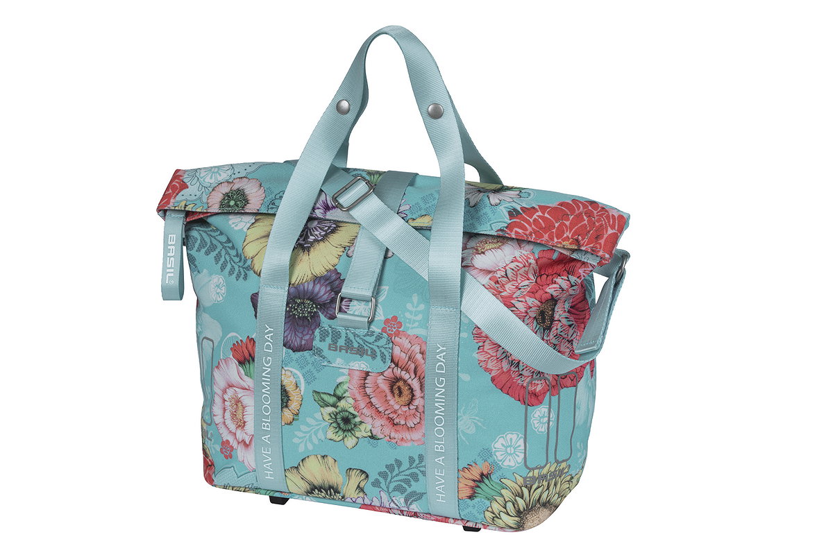 Basil Fahrradhandtasche Bloom Field MIK sky blue