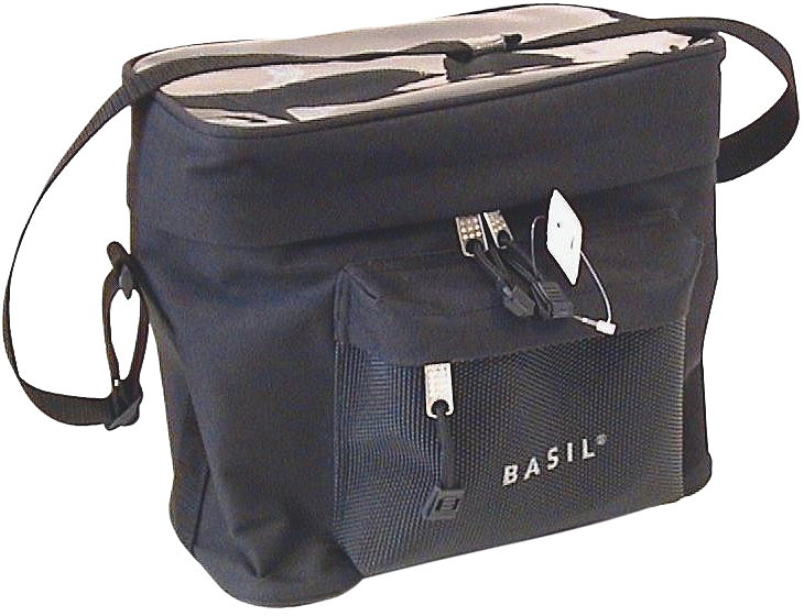 Basil Lenkertasche Mali schwarz