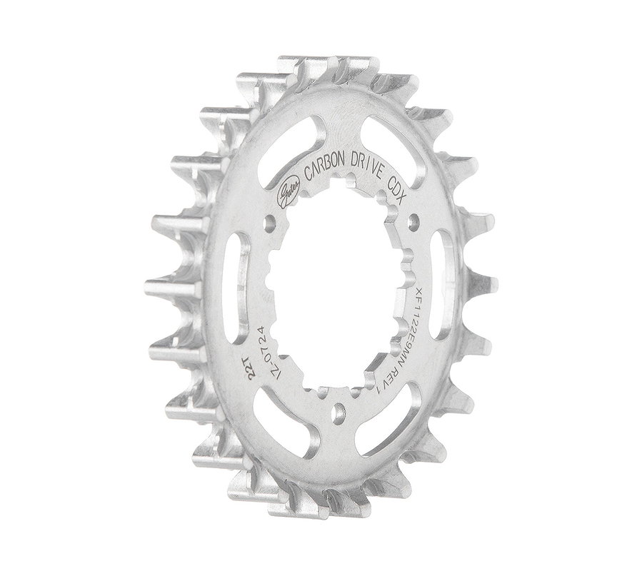 Gates Riemenscheibe CDX Fin Enviolo 9-Spline (hinten) silber 22 Zähne