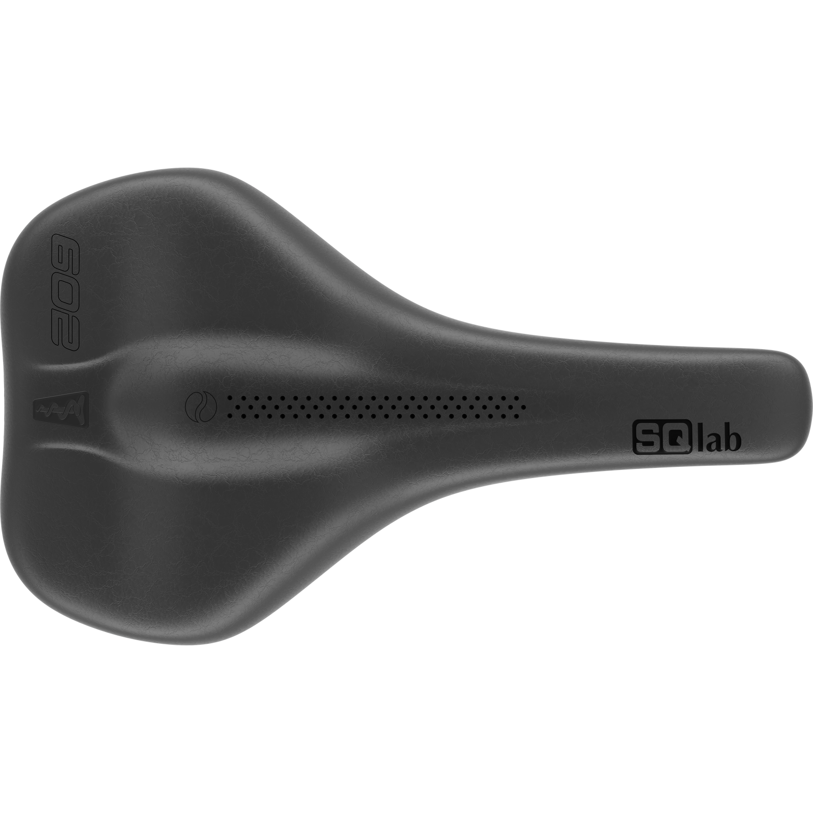SQlab Trekking Sattel 602 Ergolux Active 2.1 – Ansicht von oben