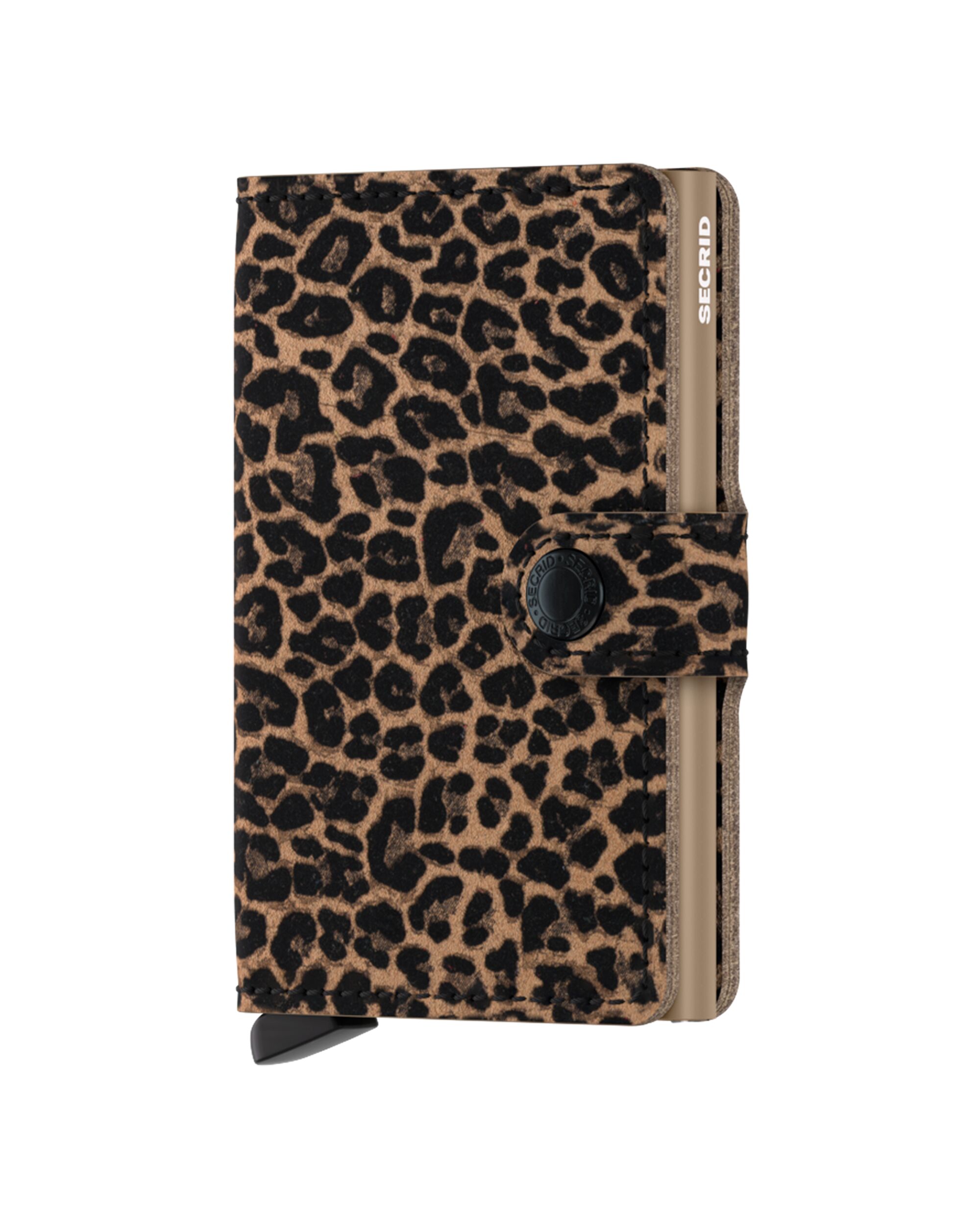 Secrid Miniwallet Leo Beige – Vorderansicht