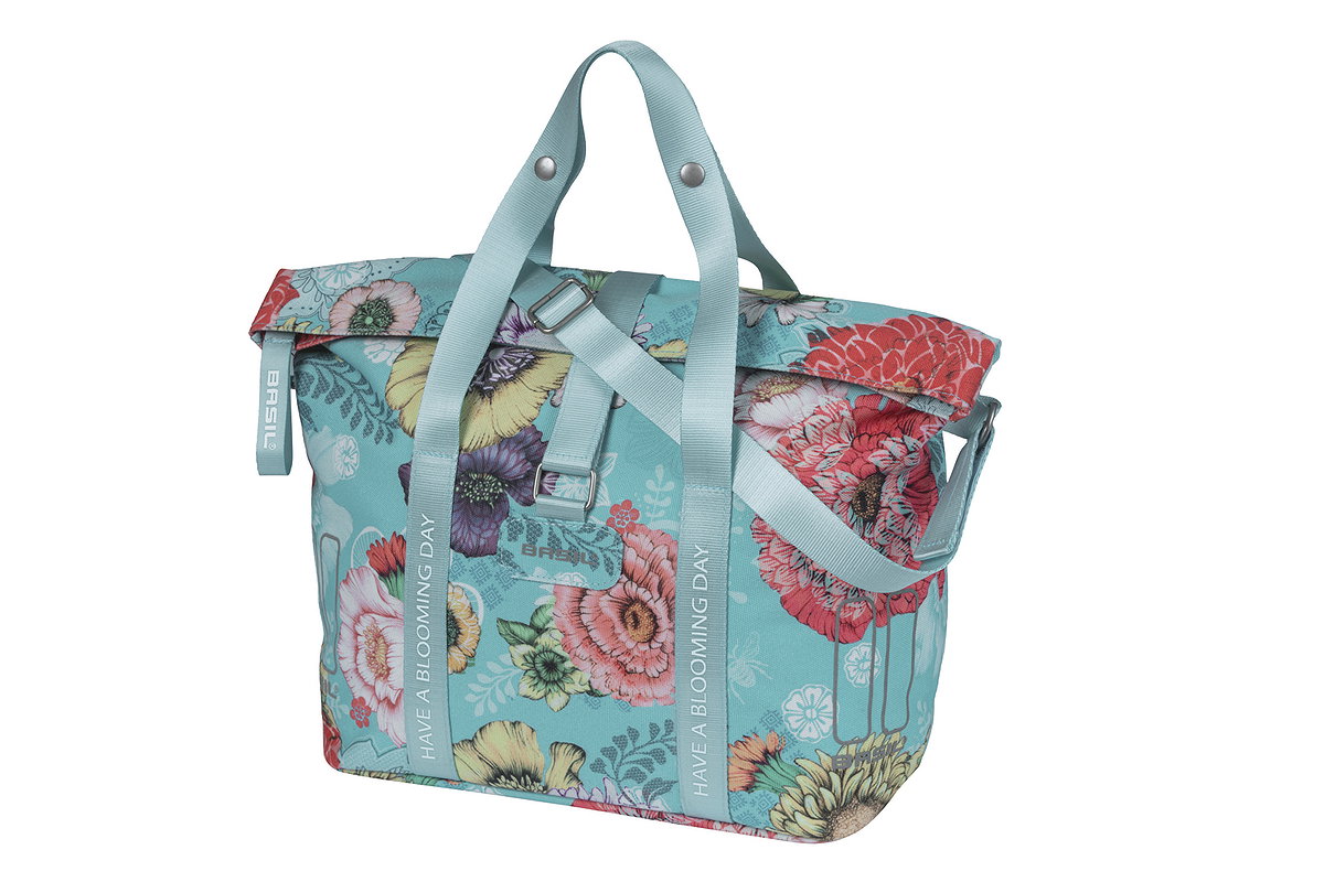 Basil Fahrradhandtasche Bloom Field KF sky blue