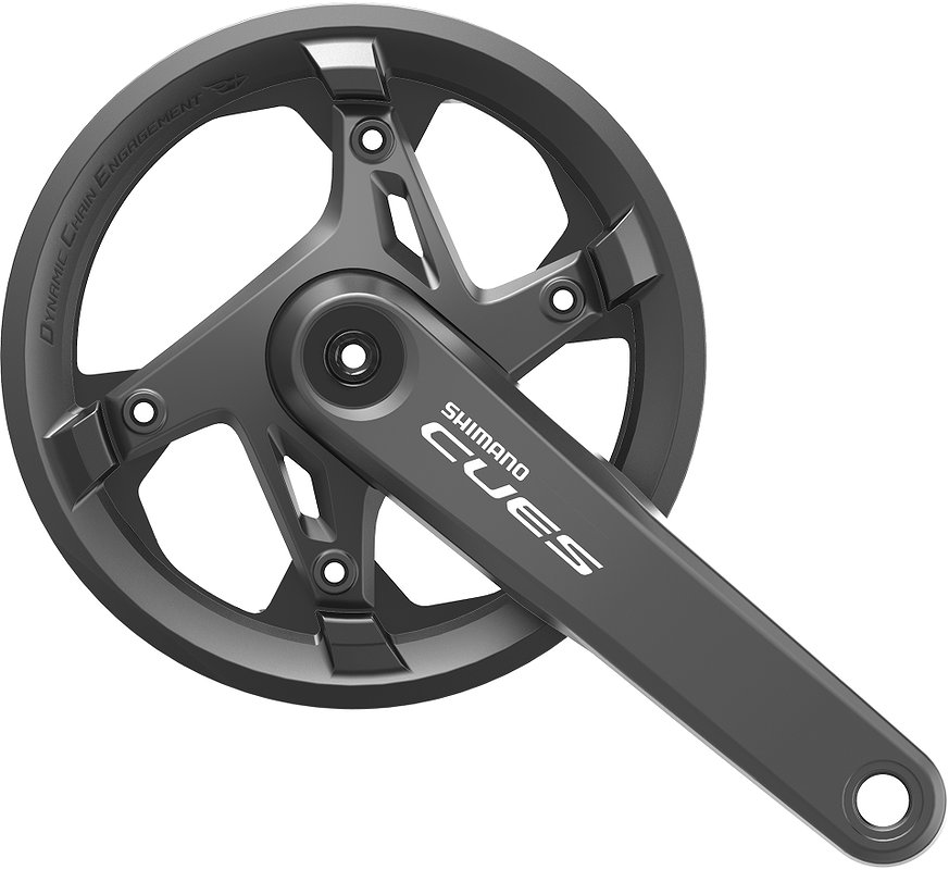 Shimano Kettenradgarnitur Cues FCU60001 2-PIECE 40 Zähne schwarz 170 mm EFCU60001CXB0C