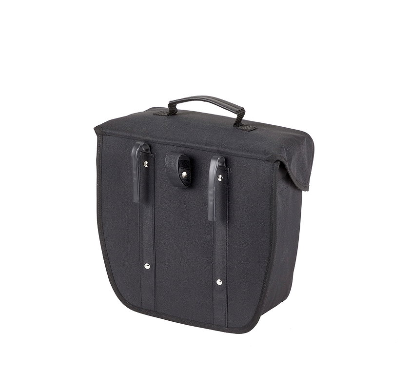 MATRIX Einzeltasche schwarz/silber