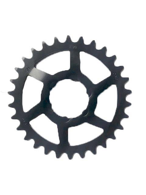 KMC Steckzahnkranz gekröpft für Shimano 5-Gang schwarz 1/2" x 3/32" 27 Zähne
