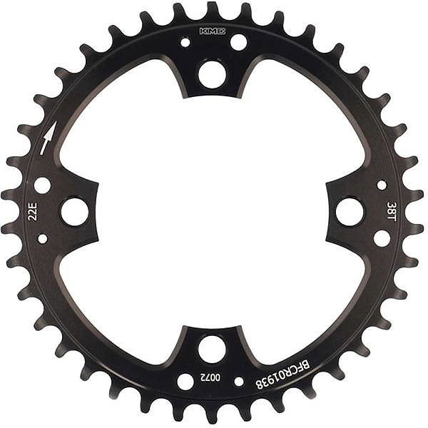 KMC Kettenblatt für E-Bike Narrow Wide 1/2" x 3/32"+1/2"x11/128" 38 Zähne