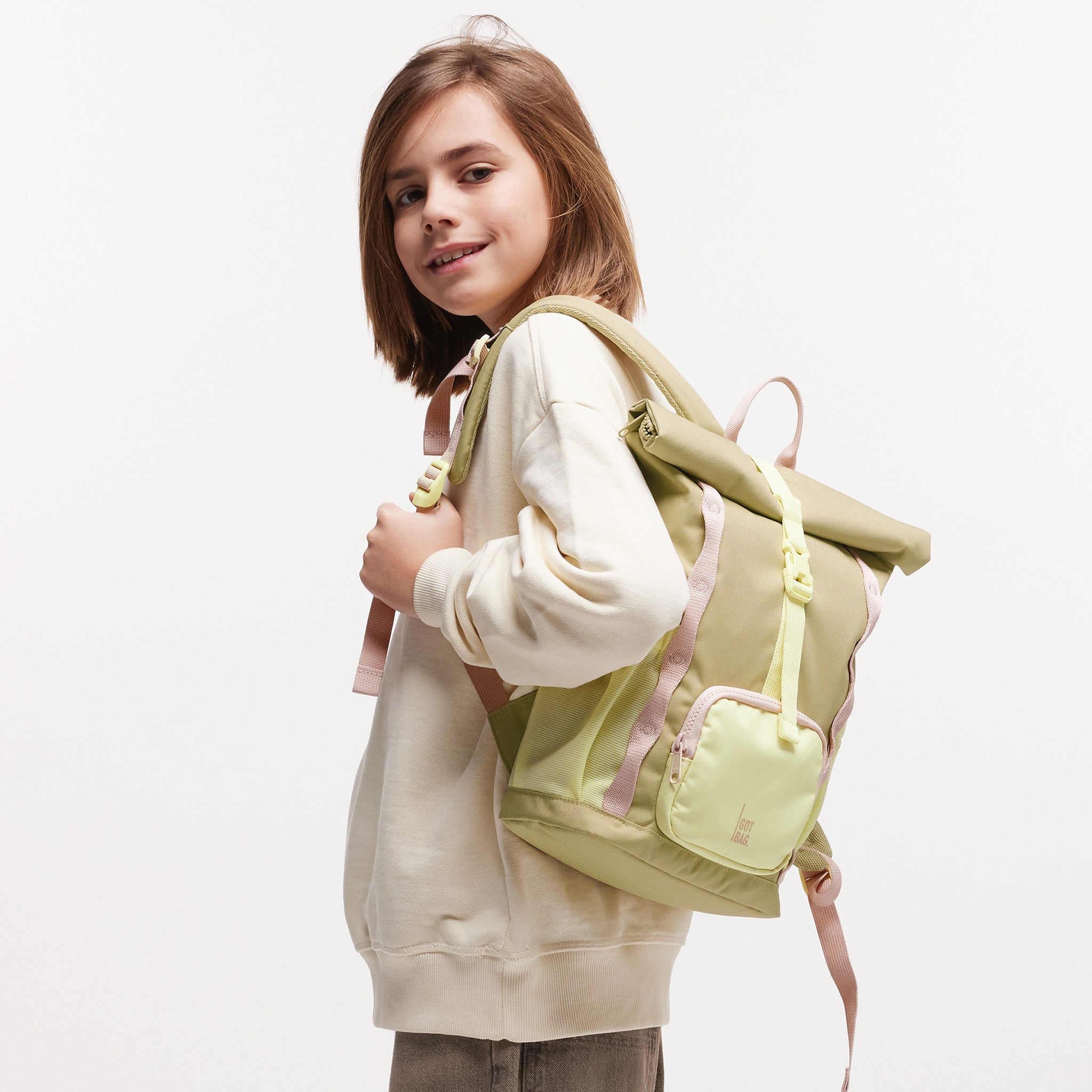 GOT BAG Kids Adventure Rolltop Multi Nori
