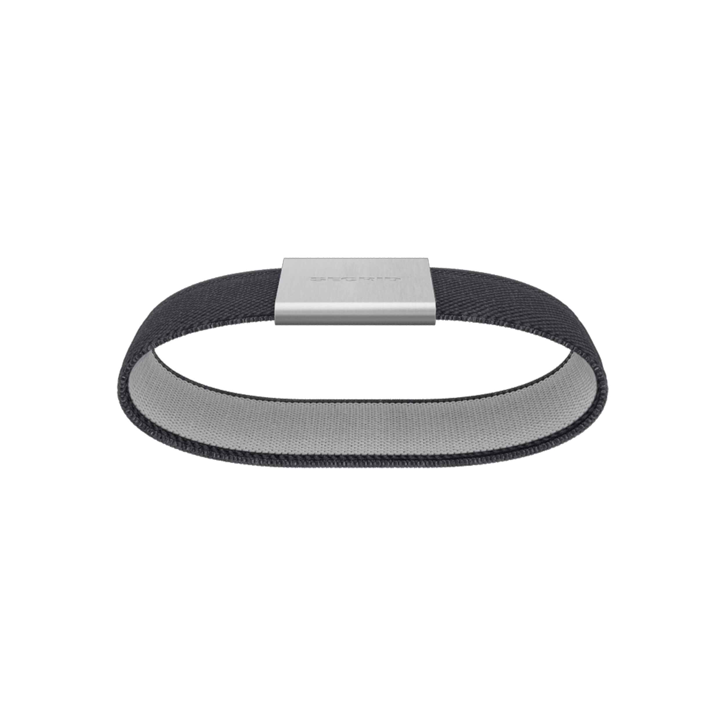 Secrid MoneyBand Charcoal – Seitenansicht
