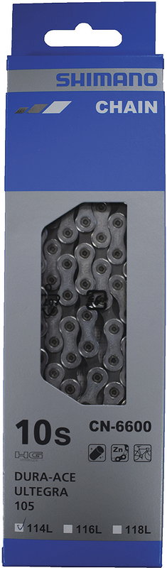 Shimano Fahrrad Kette CN6600 10-fach 114 Glieder ICN6600114I