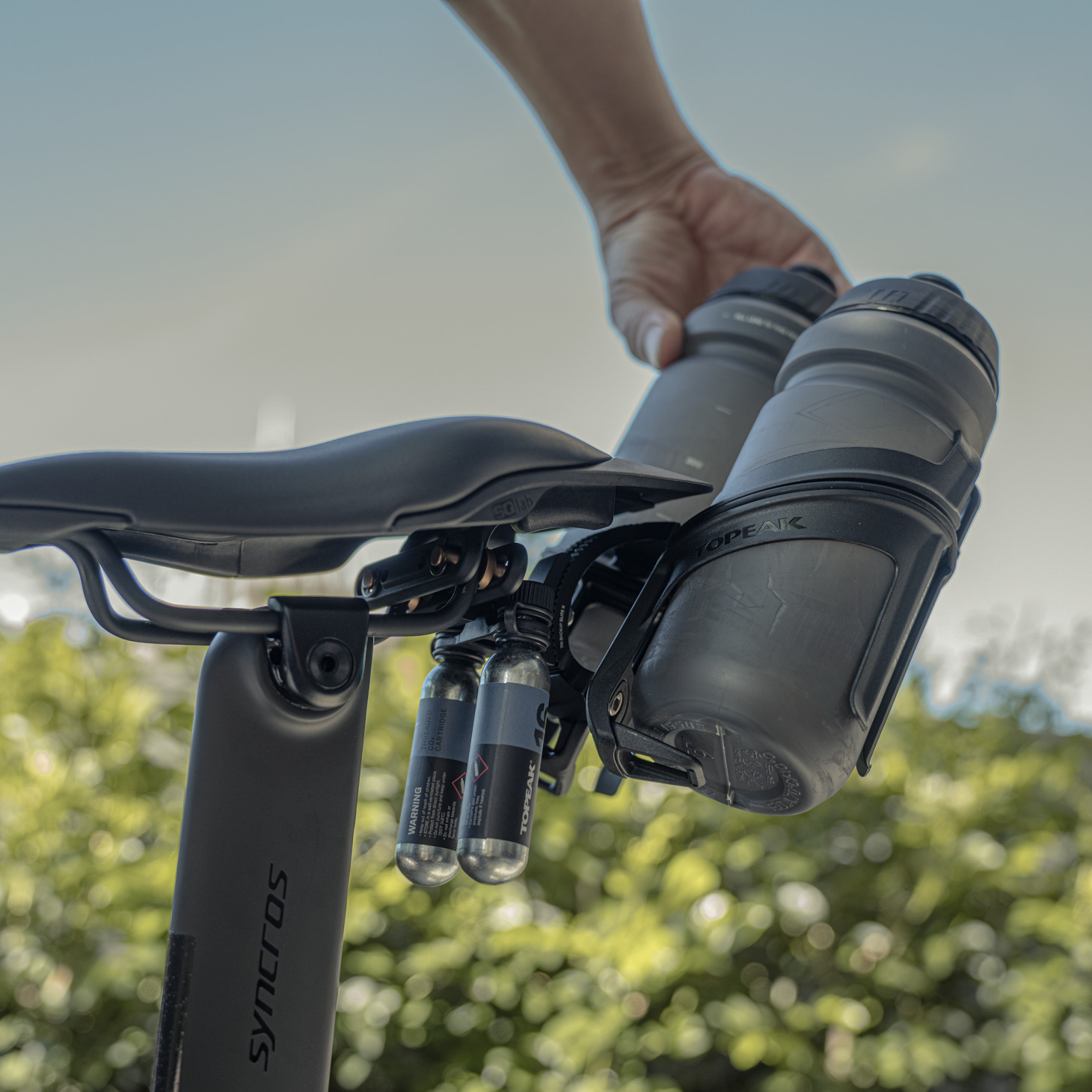 Topeak Tri-BackUp Elite 2 for 90 Degree Rails