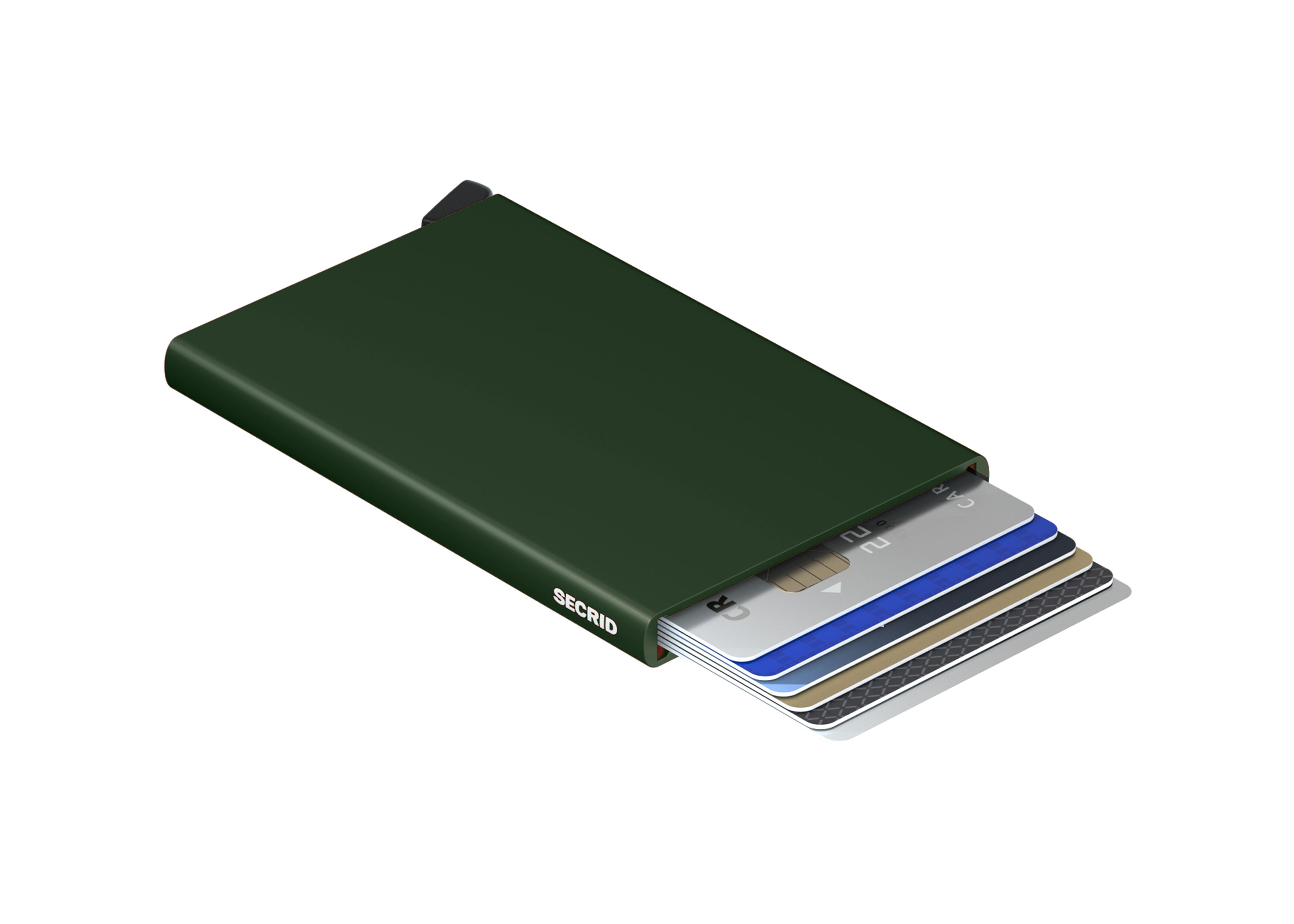 Secrid Cardprotector Green – geöffnet