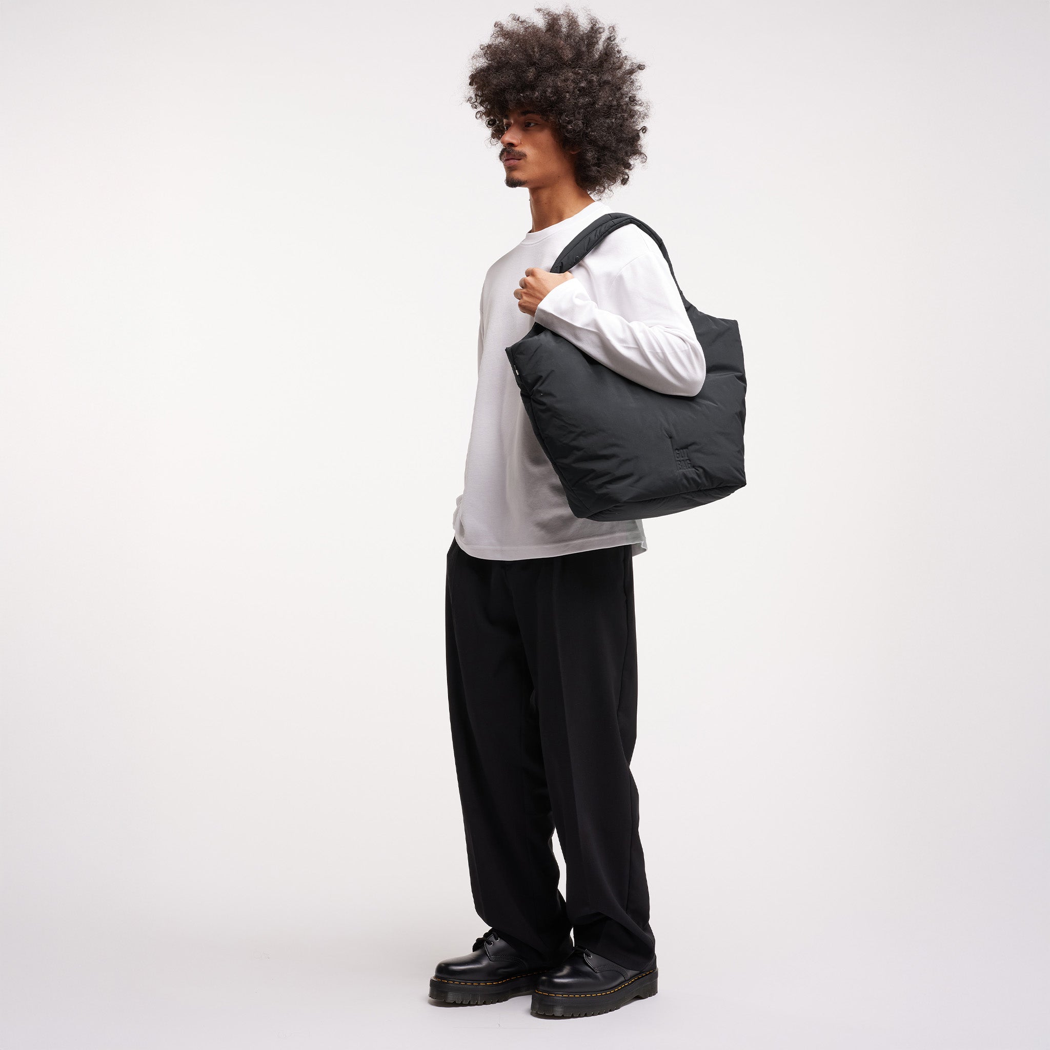 GOT BAG Cloud Tote Bag Monochrome Black