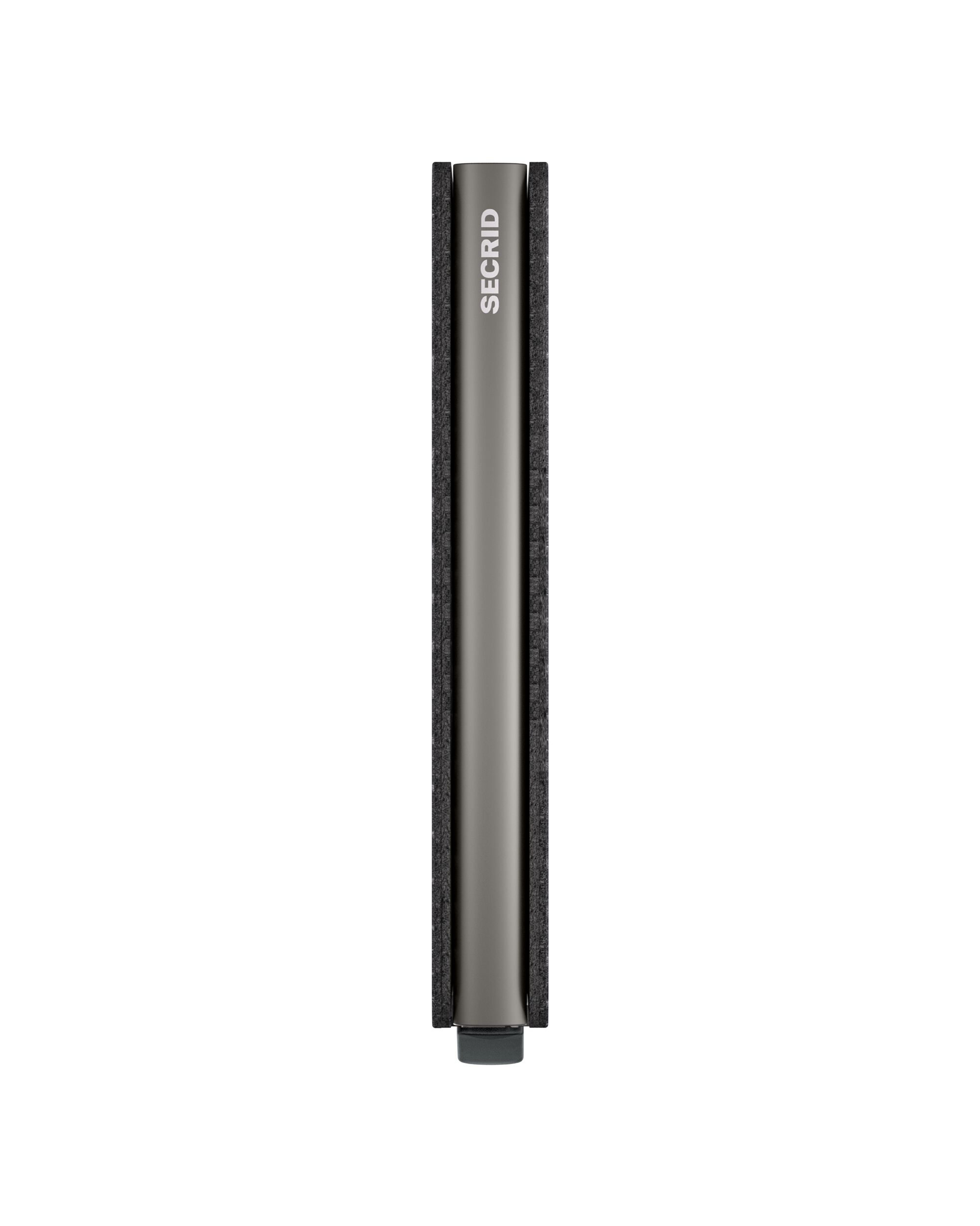 Secrid Slimwallet Pyramid Grey – Seitenansicht