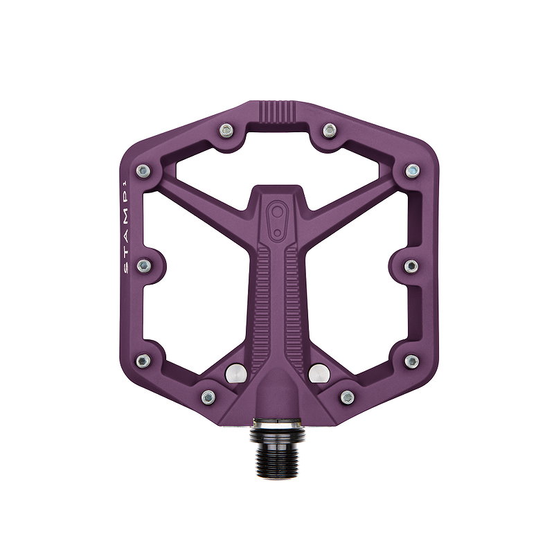 crankbrothers Plattformpedal Stamp 1 Gen 2 Large Größe L 43-49 purple SB-Verpackung