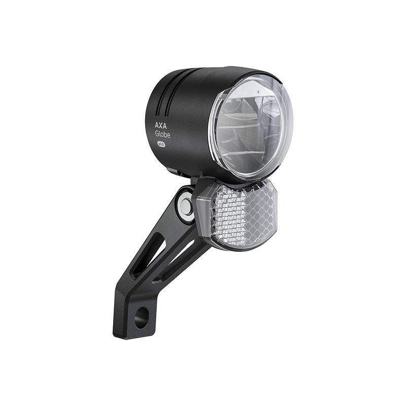 AXA E-Bike LED Scheinwerfer Globe 60 schwarz 60 Lux  SB-Verpackung