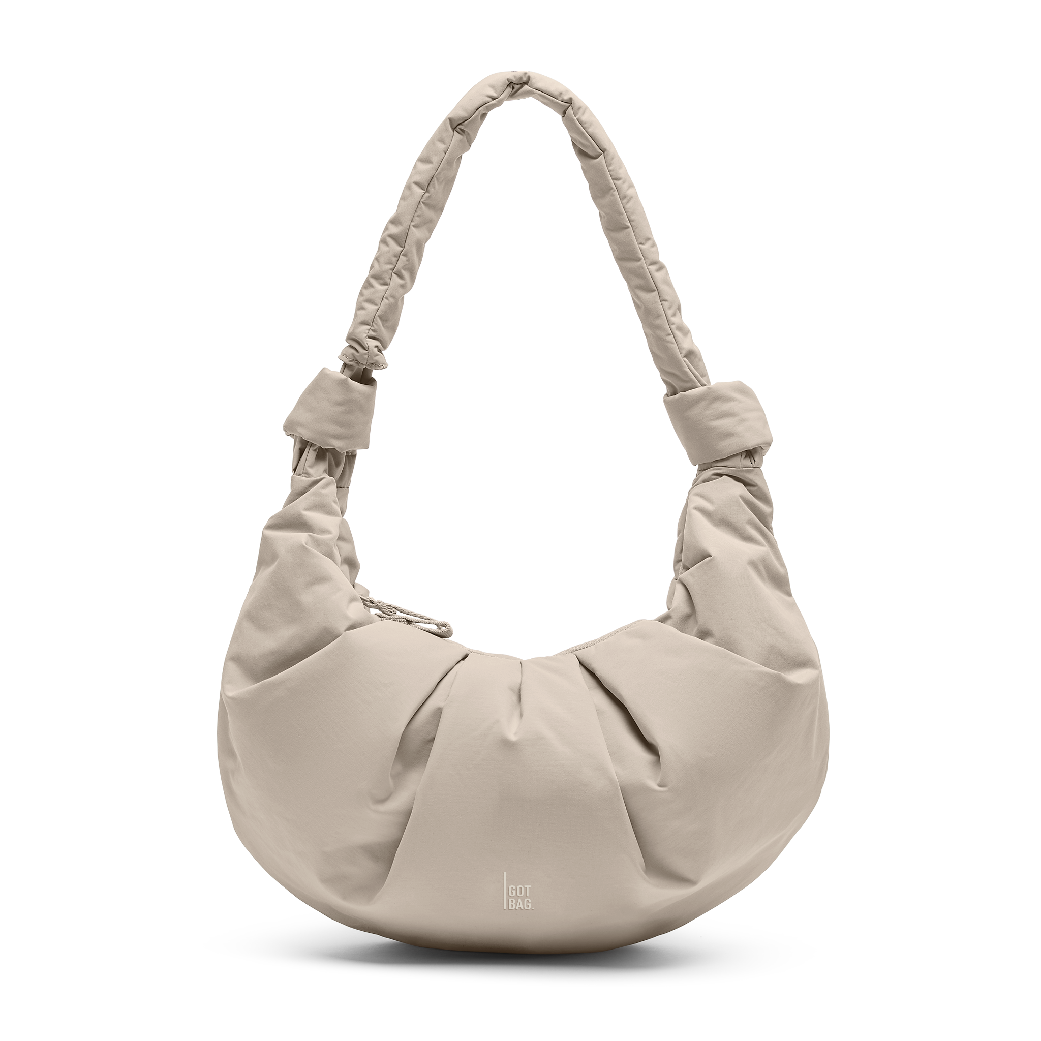 GOT BAG Pleat Moon Bag Large Scallop