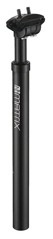 MATRIX SP30 Federsattelstütze 31,6 × 350 mm, schwarz