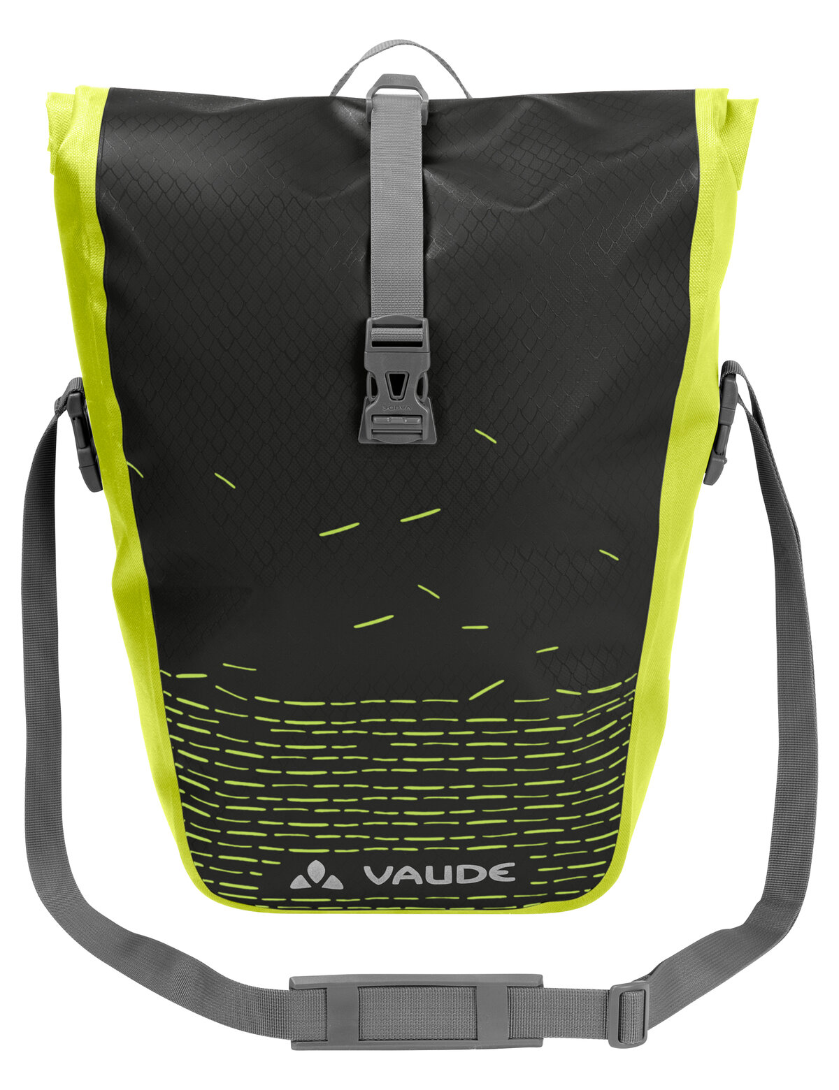 VAUDE Aqua Back Print Single black/bright green – Detailansicht 2