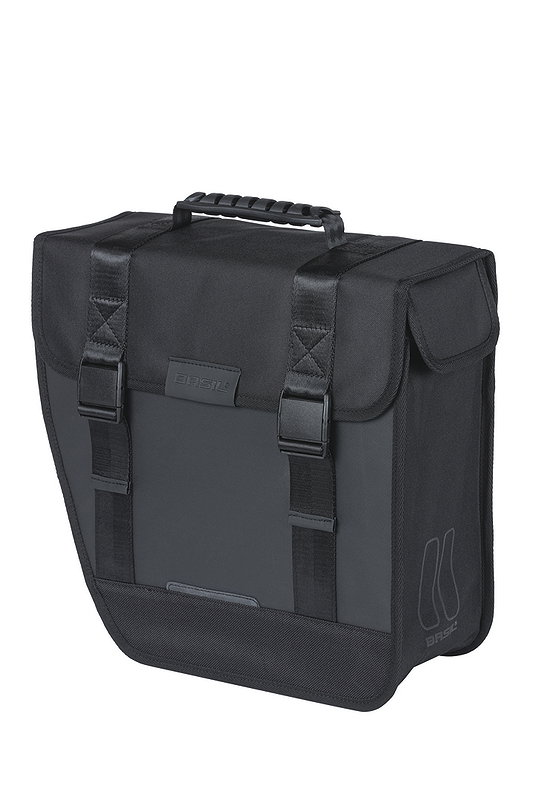 Basil Einzeltasche Tour Waterproof links schwarz