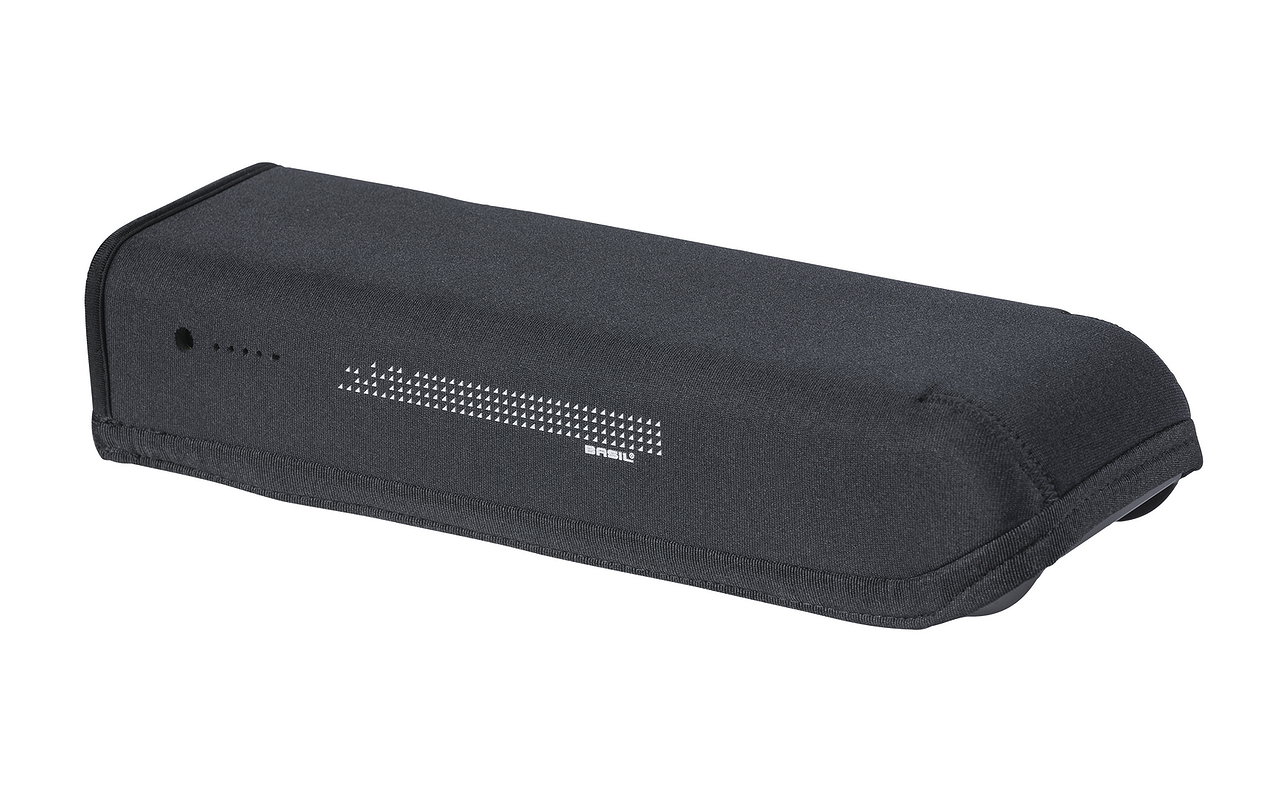 Basil Akkuschutz Gepäckträgerakku für Shimano Steps schwarz lime