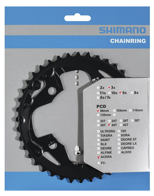 Shimano Kettenblatt FCM3000/4000 40 Zähne Y1RT98010