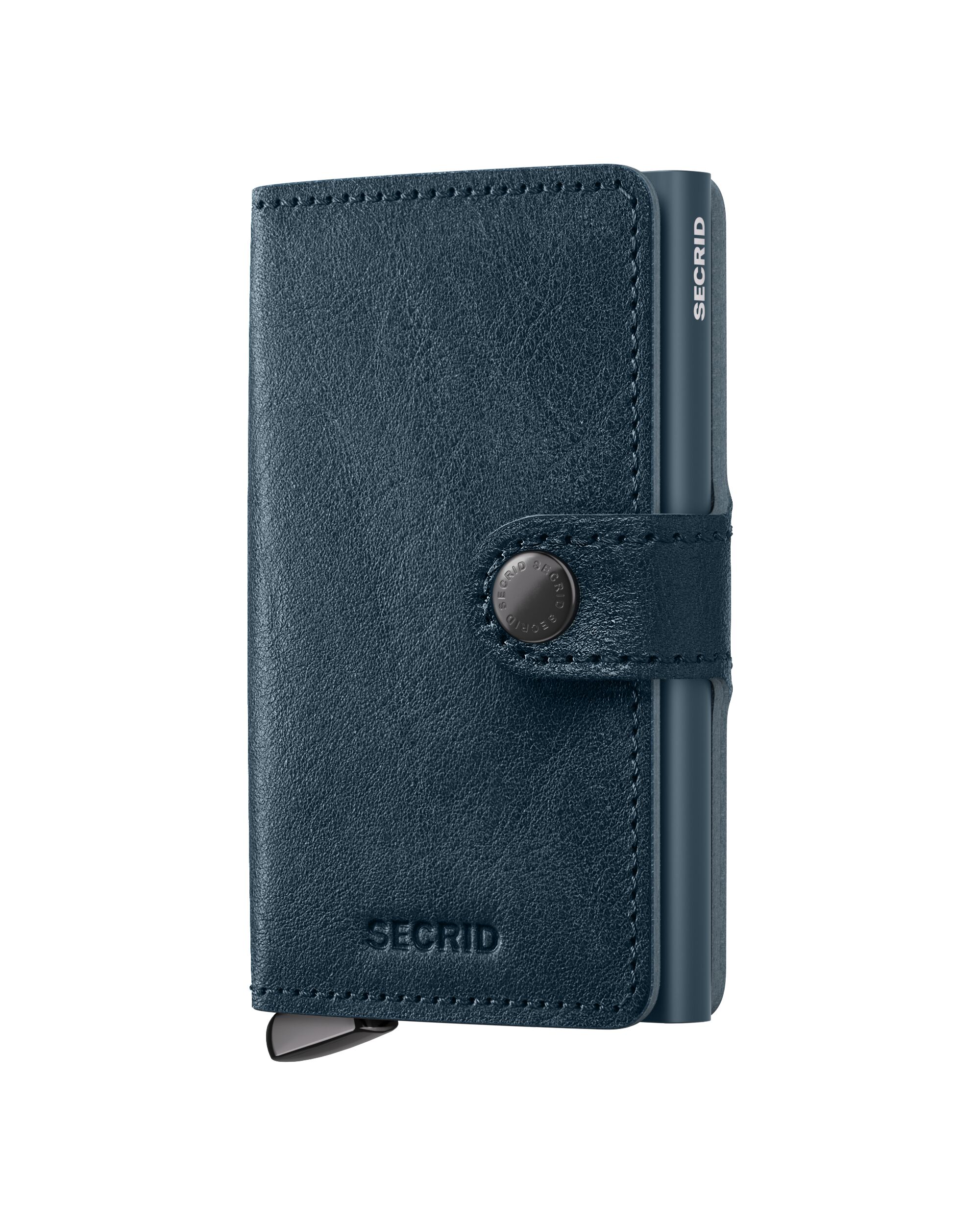 Secrid Miniwallet Basco Teal+ – Vorderansicht